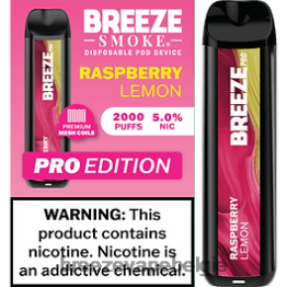 Breeze Pro 2000 trekjes - Breeze vape 7 eleven frambozen citroen F242R16