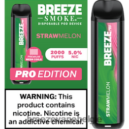Breeze Pro 2000 trekjes - Breeze vape amazon stro meloen F242R14