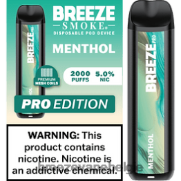 Breeze Pro 2000 trekjes - Breeze vape shop menthol F242R21